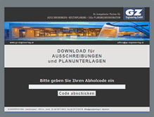 Tablet Screenshot of download.gz-engineering.at